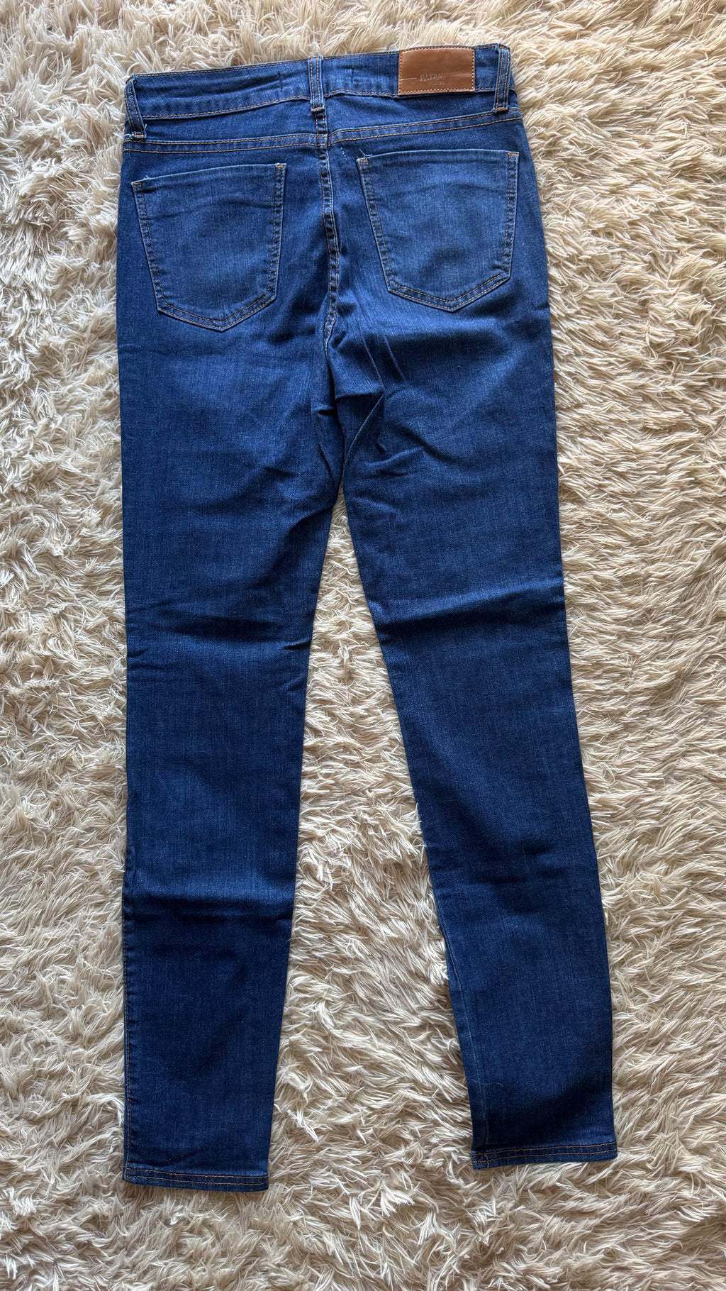Calça Jeans Skinny Azul Patrícia Foster