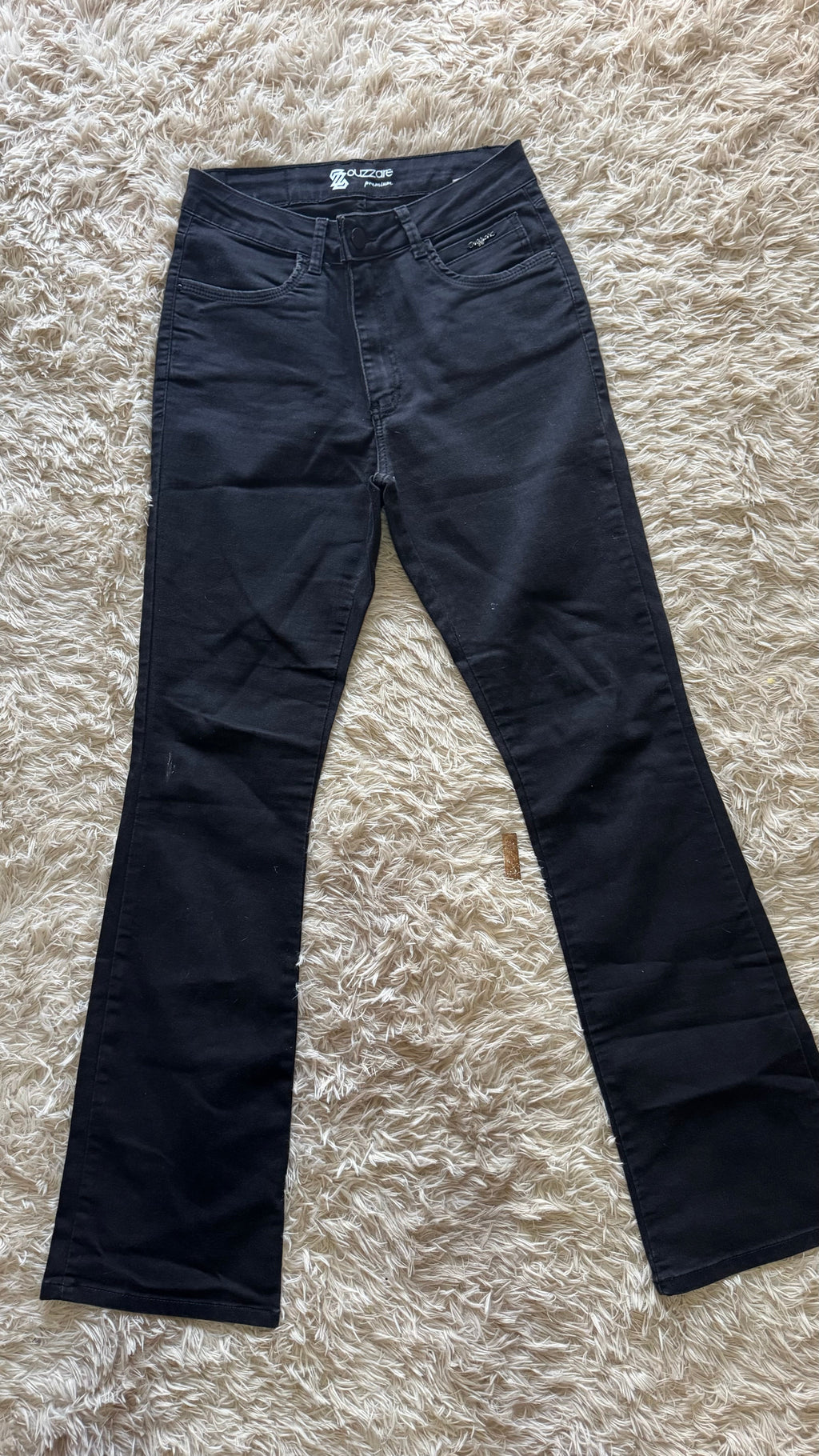 Calça Jeans Flare com Lycra Ouzzare