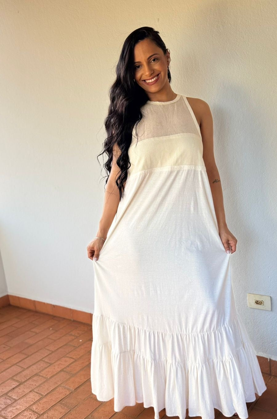 Vestido Longo Animale