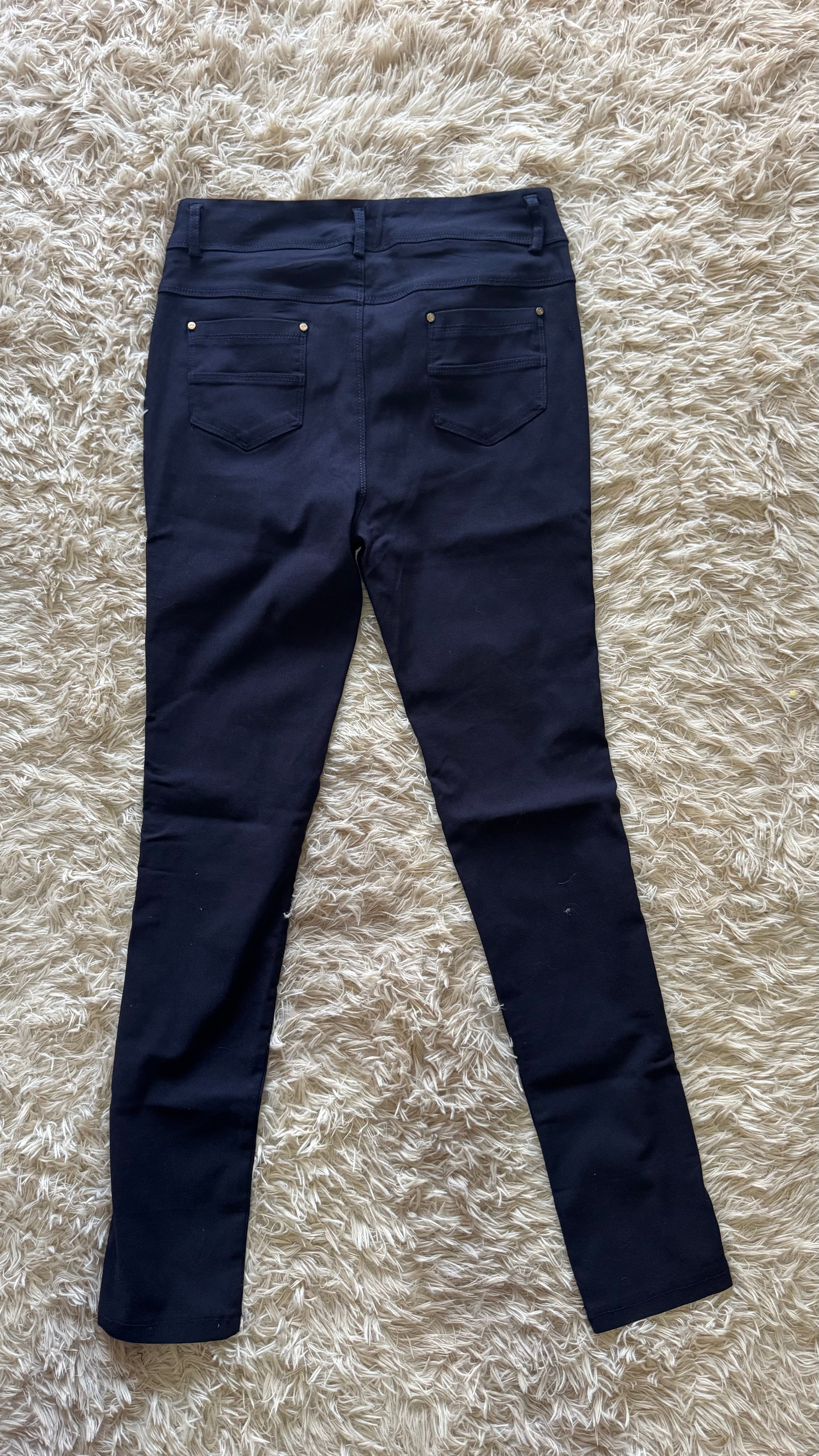 Calça Jeans Skinny Preta Meiguiliya - Nova com Etiqueta