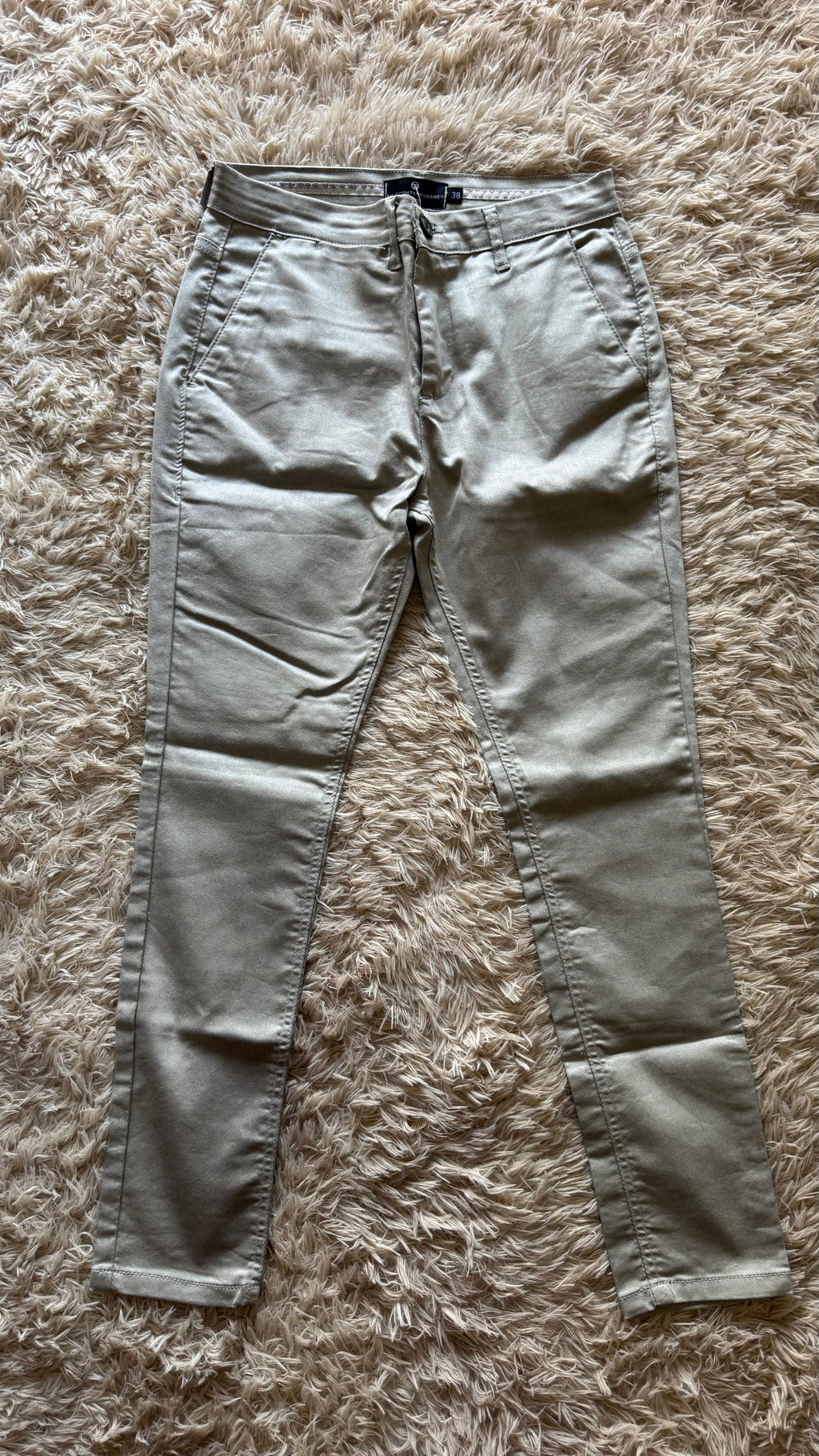 Calça Caqui Skinny Mediterrâneo