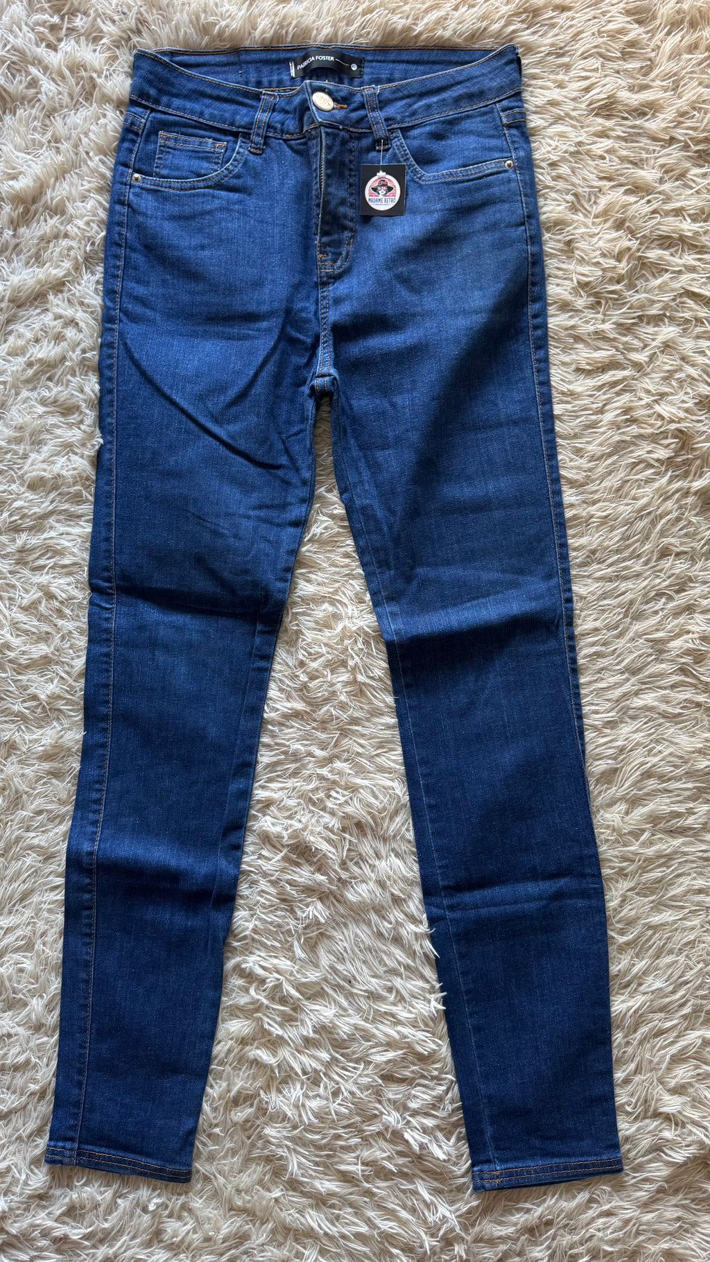 Calça Jeans Skinny Azul Patrícia Foster