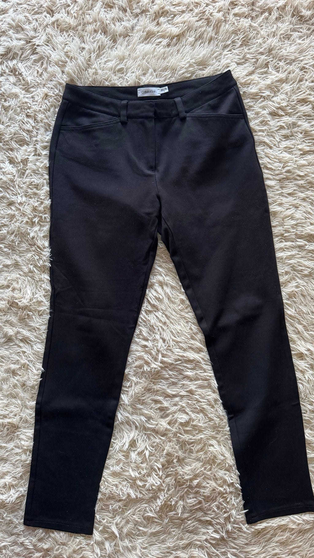 Calça Preta Calvin Klein Alfaiataria