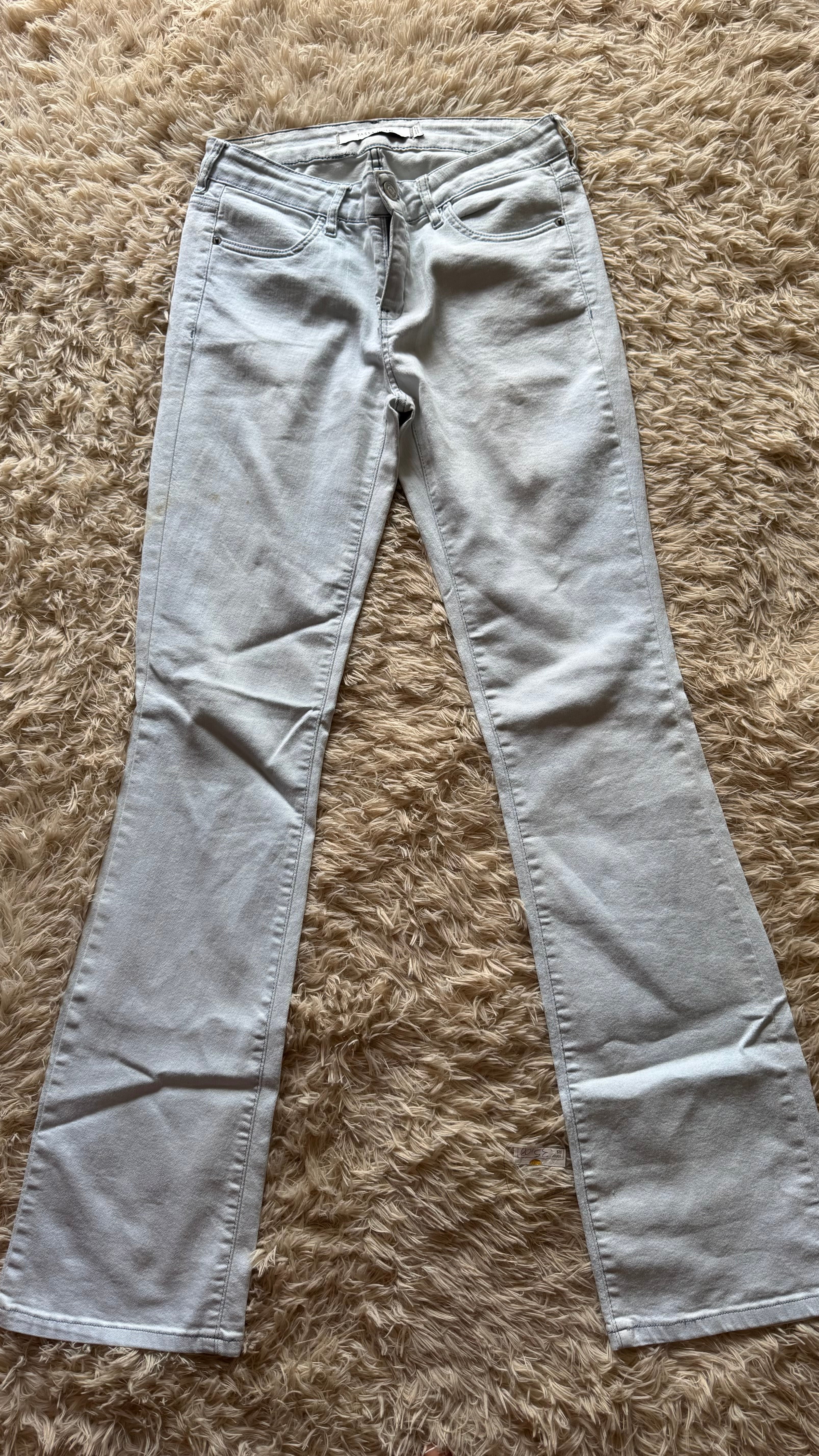 Calça Flare Tassa Gold Cinza
