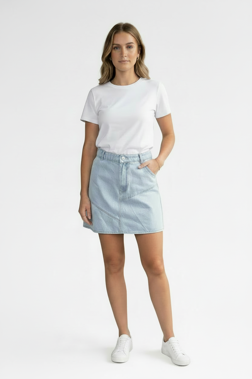Saia Jeans Clara - YONDERS PREMIUM DENIM
