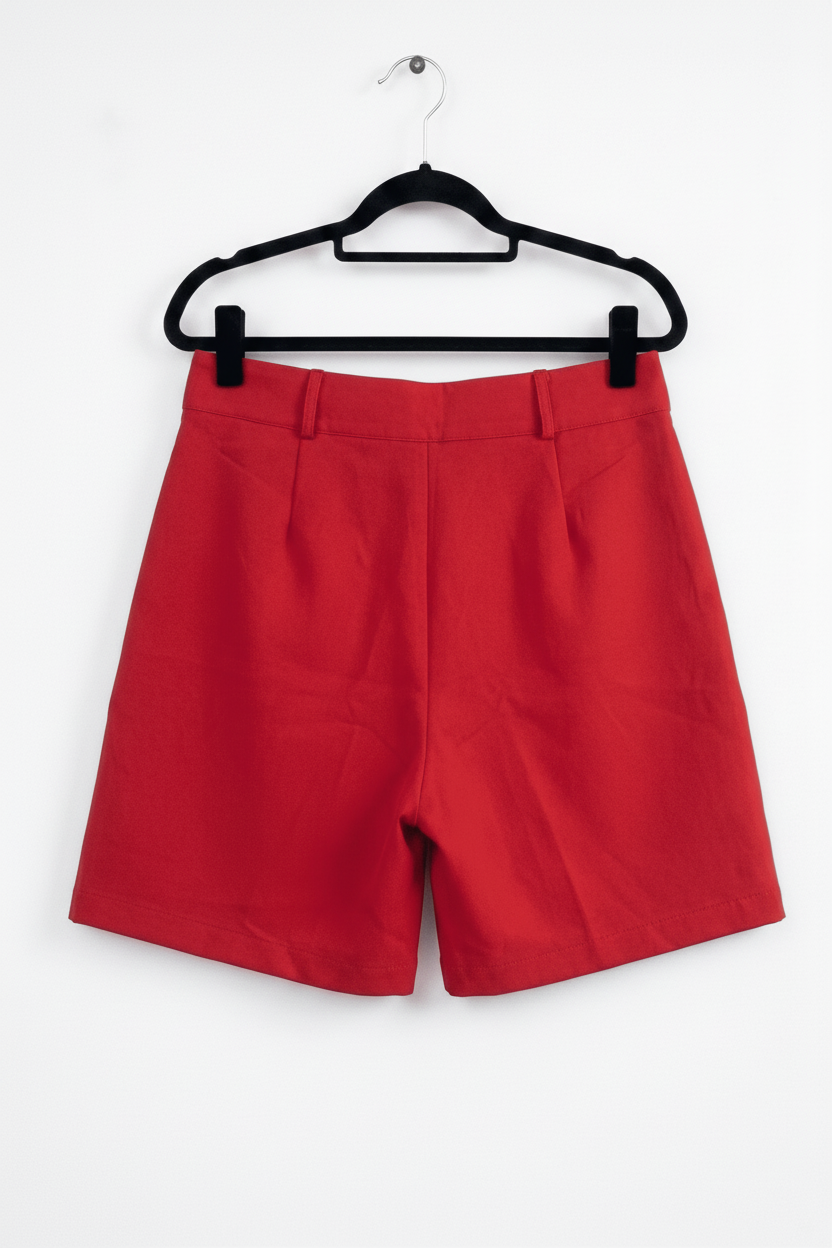 Bermuda Vermelha Alfaiataria - Imagem 4