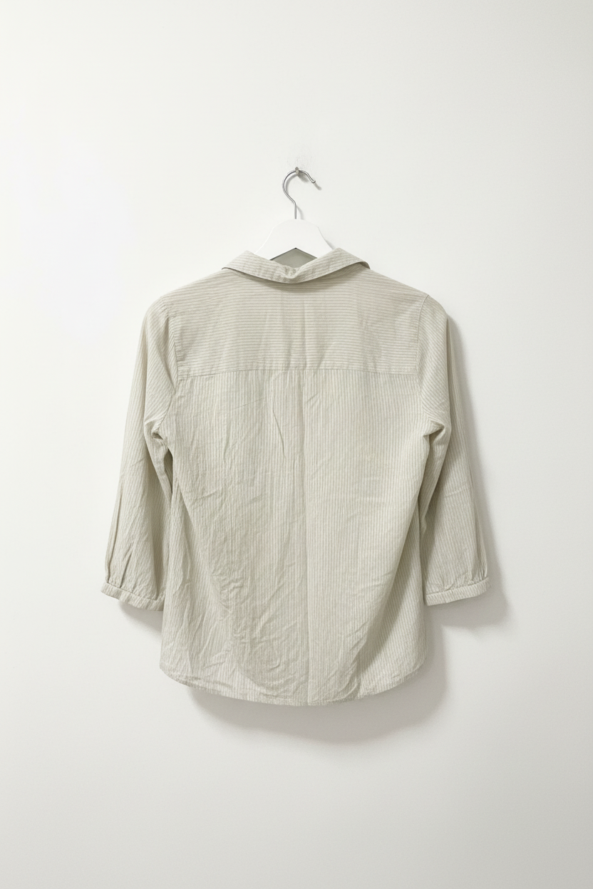 Blusa Bege com pregas