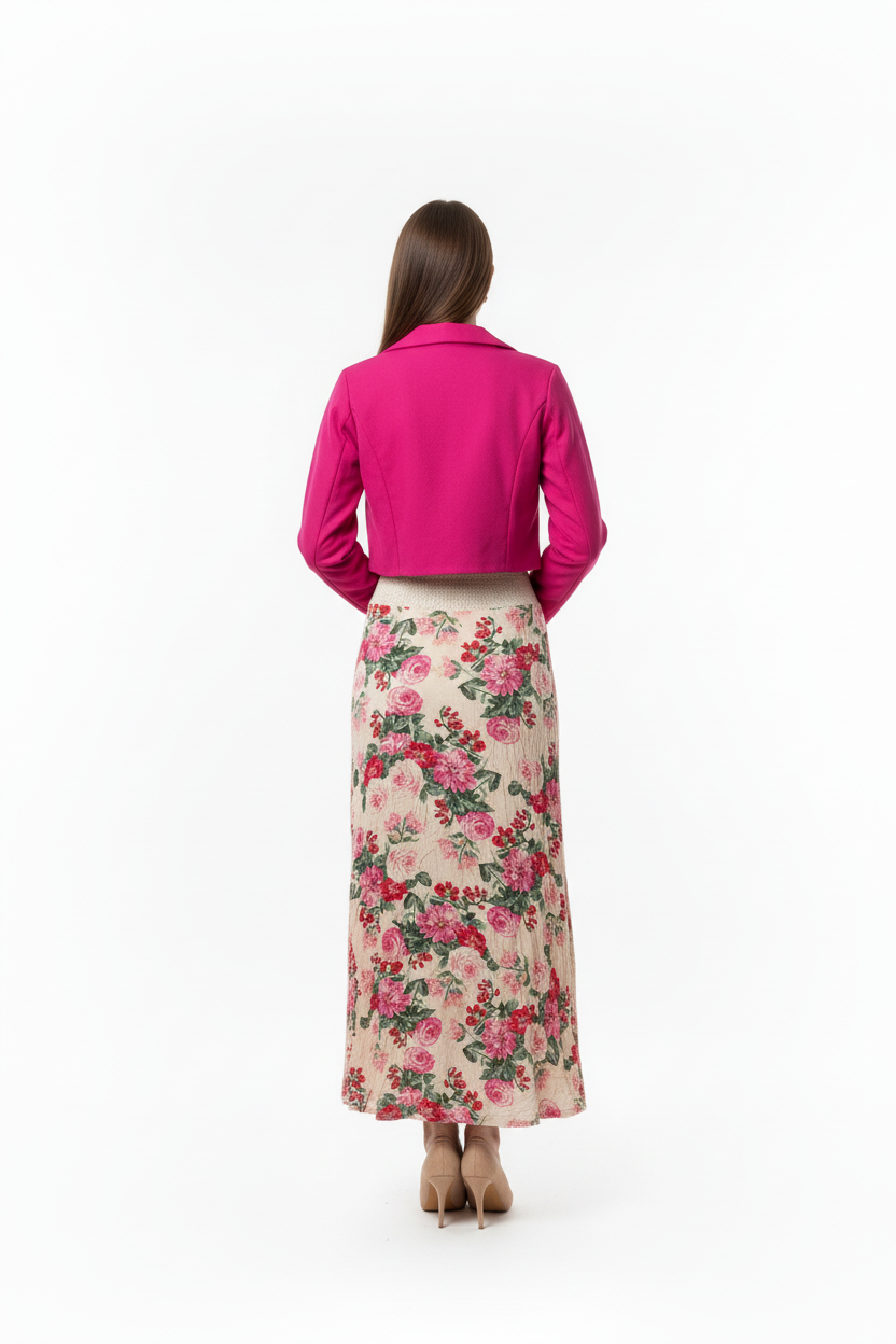 Blazer Curto Pink Magenta