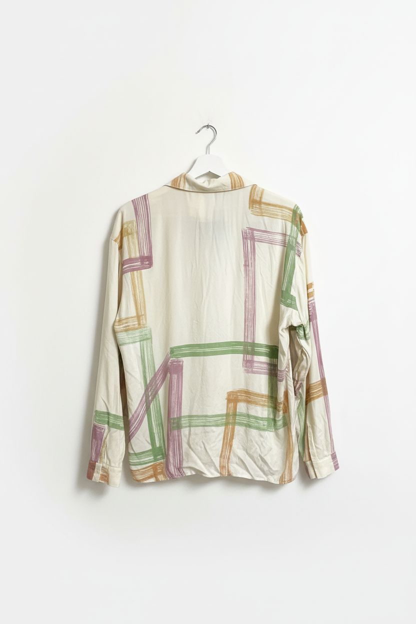 Camisa Vintage Geométrica - Sergio Liveira