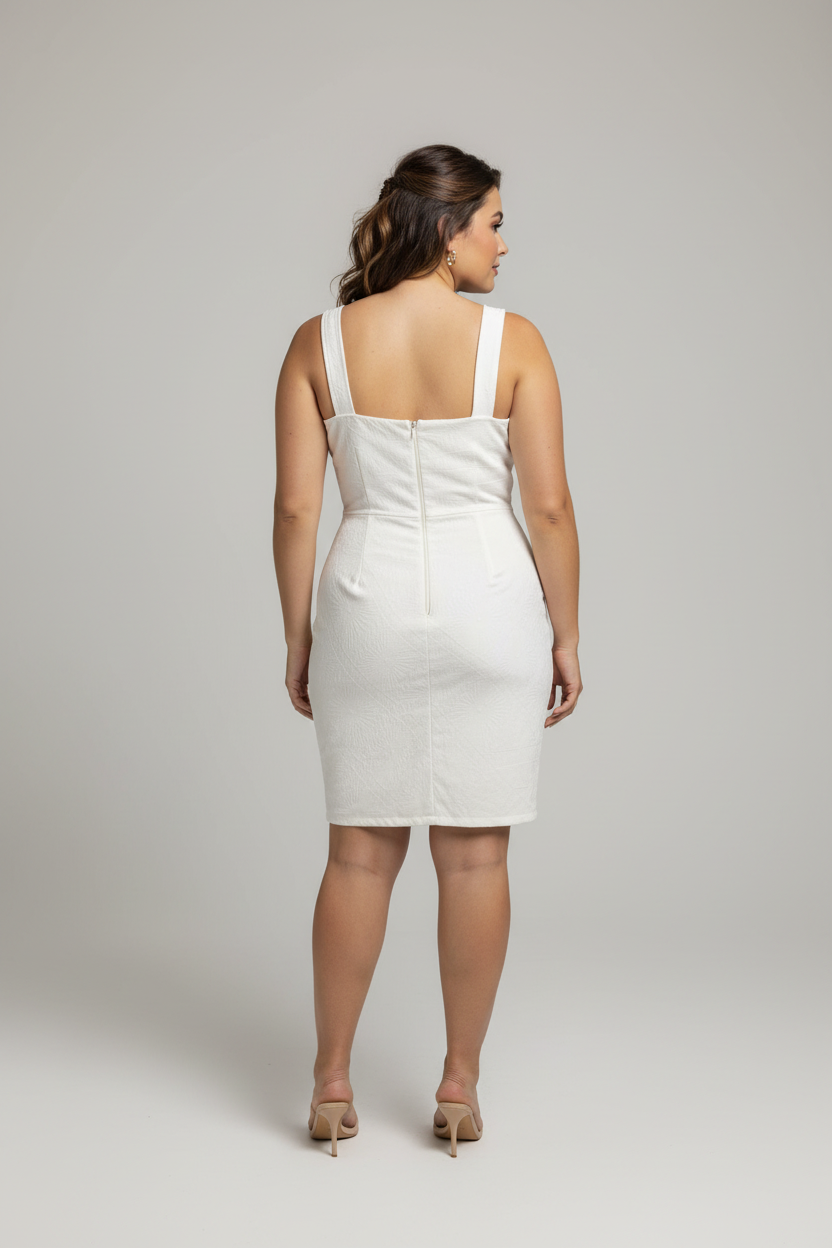 Vestido Gelo Jacquard G