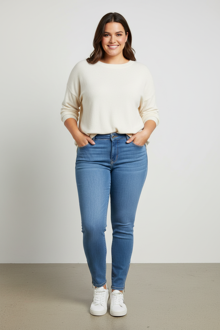 Calça Jeans Lezalez Skinny Azul