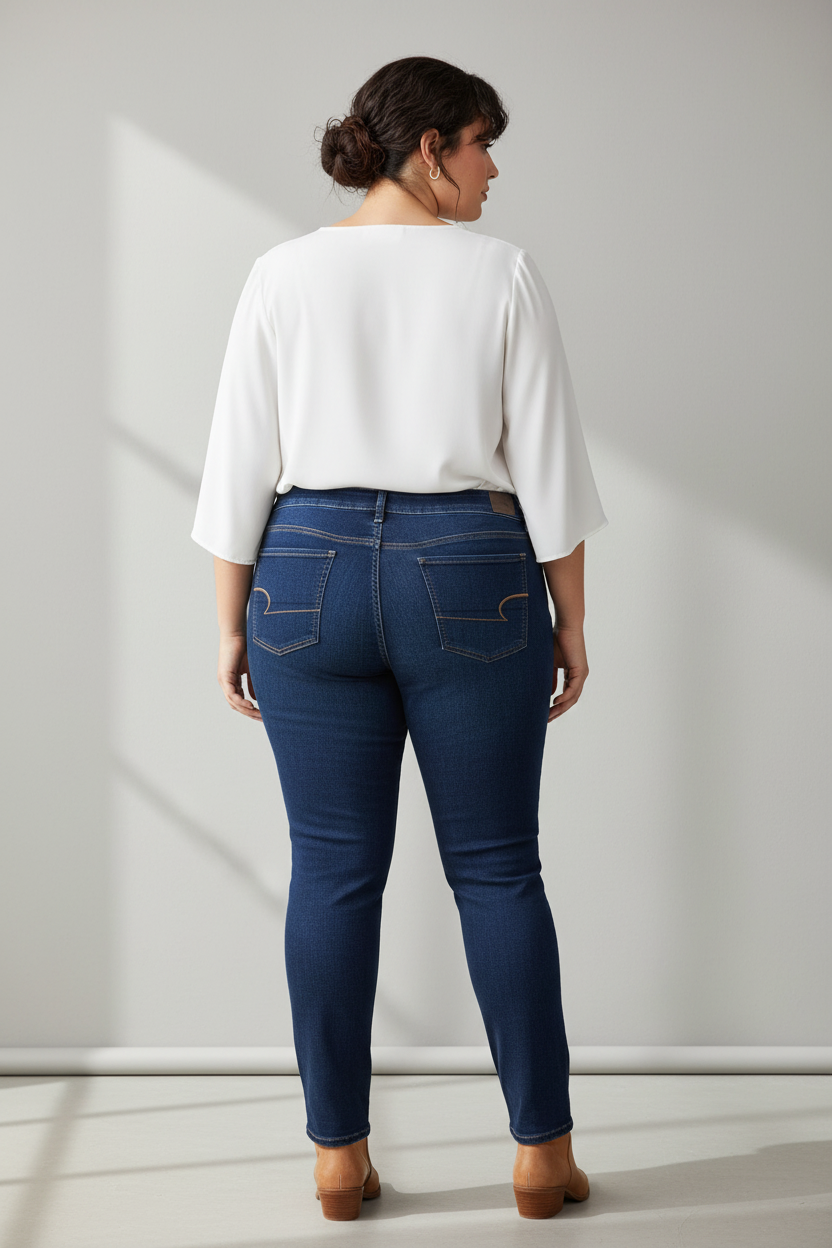 Calça Jeans American Eagle Azul Escuro