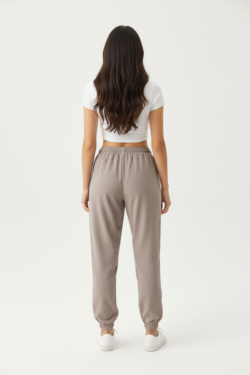 Calça Jogger Bege - UK2LA