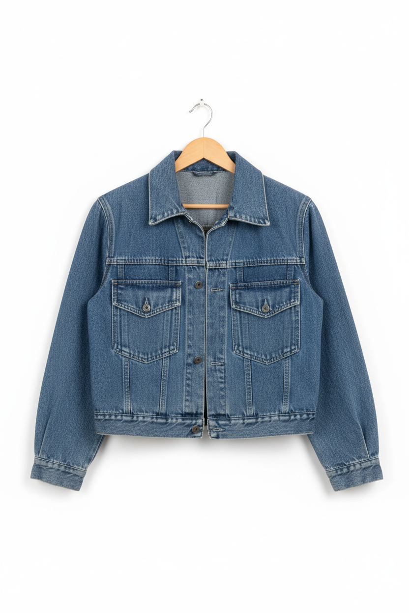 Jaqueta Jeans Azul Clássica