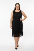 Vestido Preto em Renda - Tamanho G