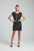 Vestido Sobreposto Holográfico