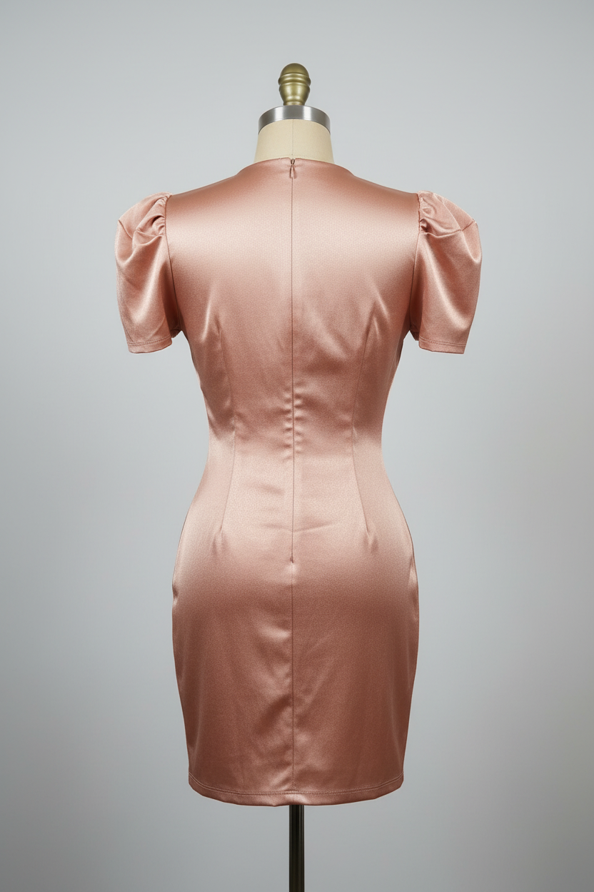 Vestido Rosê Morena Charme