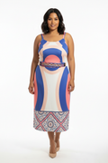 Vestido frente - modelo sem zíper