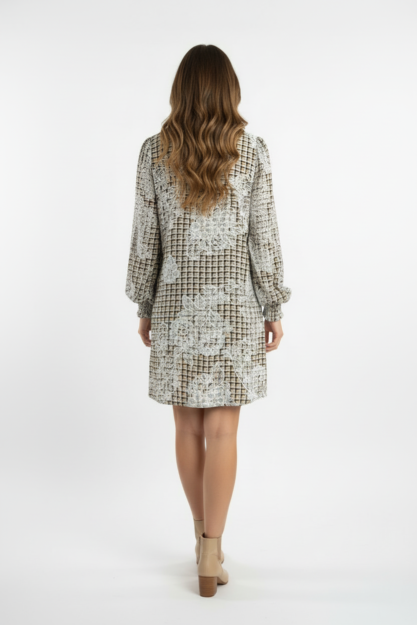 Vestido LezaLez Xadrez
